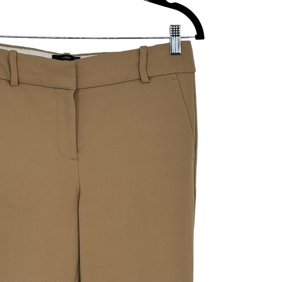 J Crew 365 Size 4 Tall Tan Polyester/Viscose/Elastane Cameron Pants - Picture 3 of 11